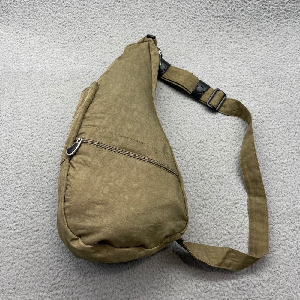 Ameribag TRA2-IL Bakcpack Olive Green Nylon Healthy Back Sling Bag 237-083102